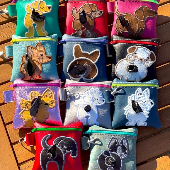 Doggie Waste Bag holders (19 different breeds)